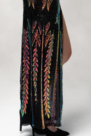 Cypress- One Shoulder Slit Dress in Sequin-8