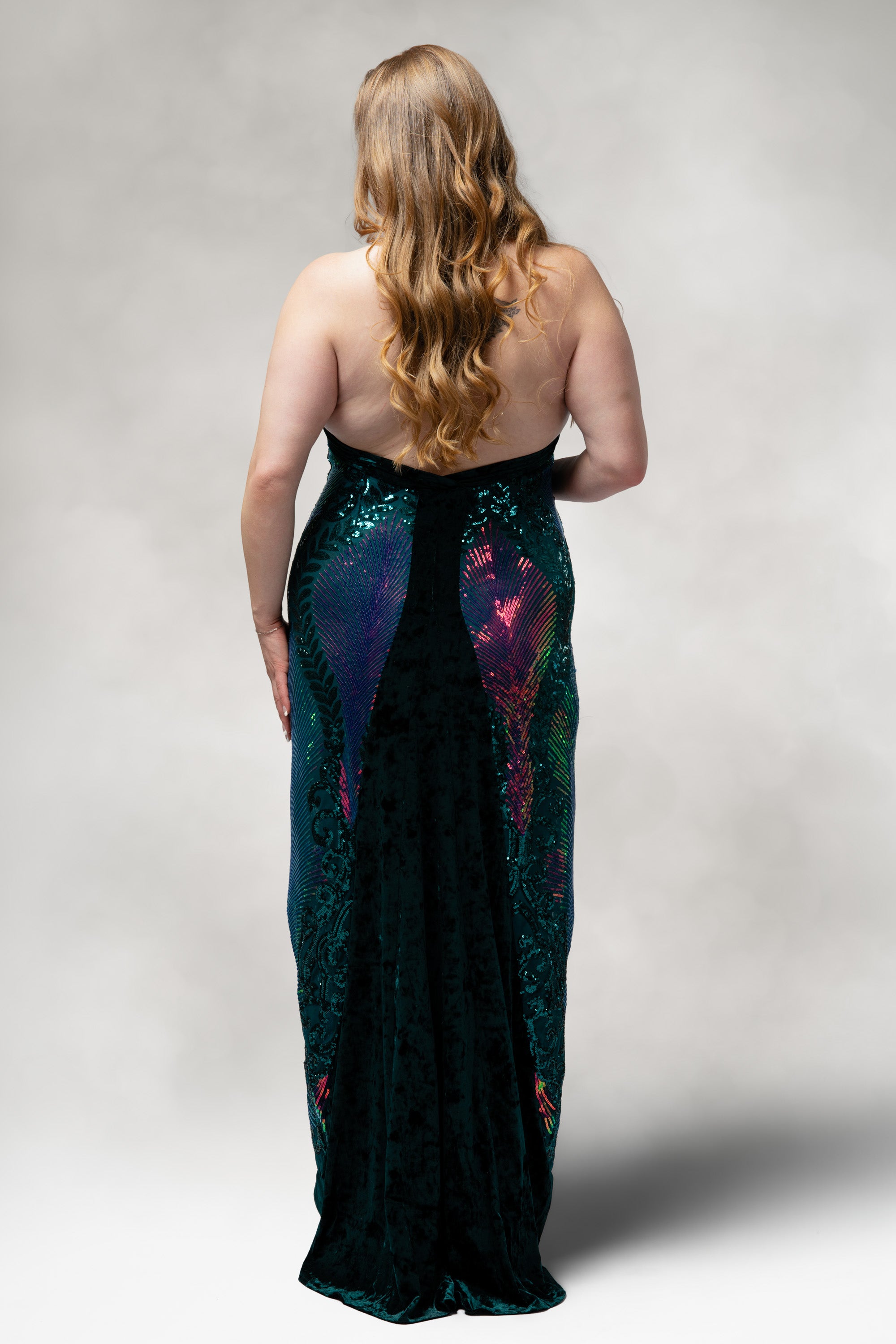 Aurora-Mermaid Sequin Dress