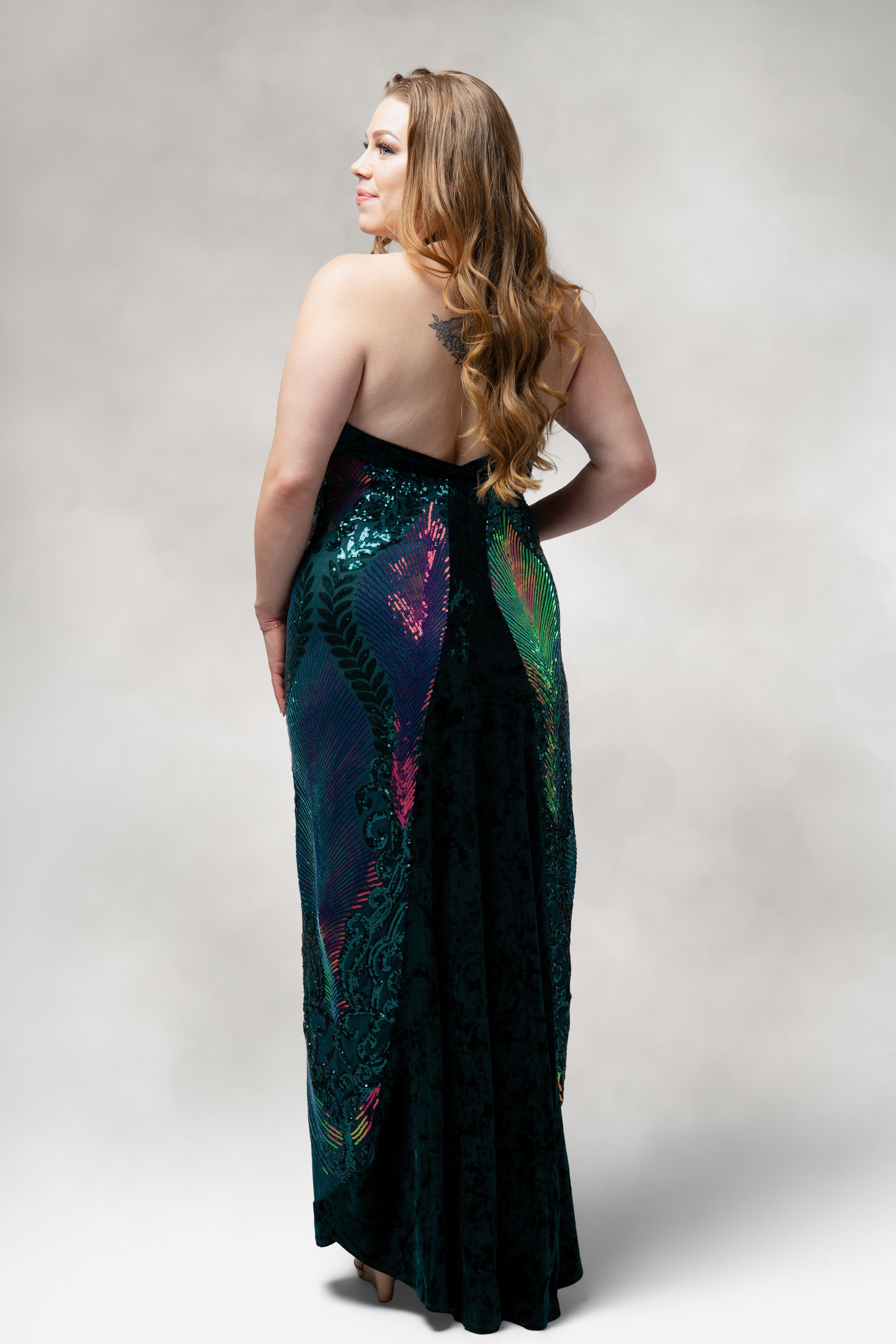 Aurora-Mermaid Sequin Dress