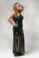 Cypress- One Shoulder Slit Dress in Sequin-24